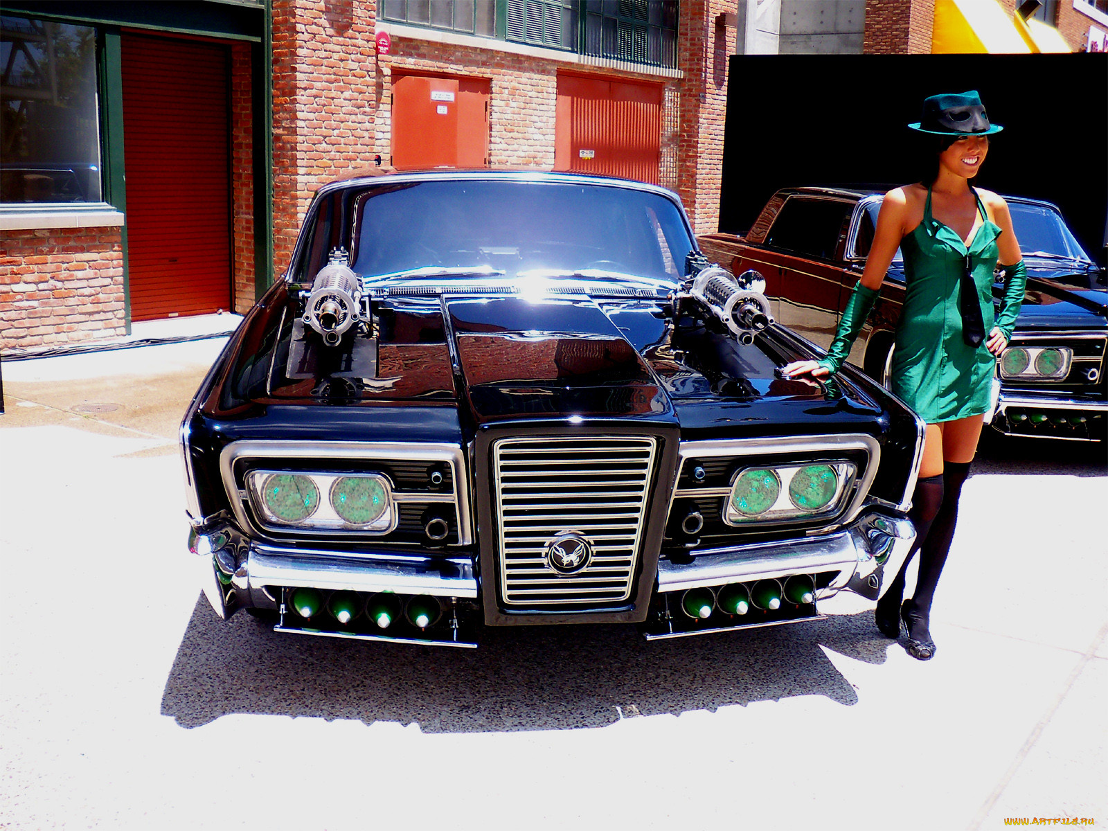 green, hornet, , , 
